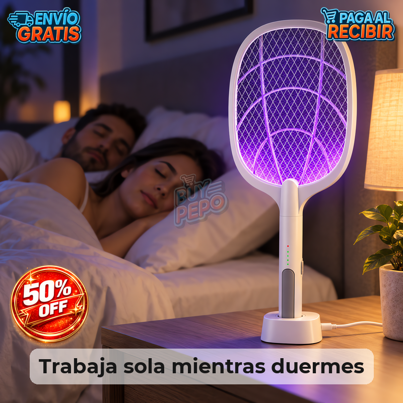 ZapMosq™ ⚡ - Raqueta mata mosquitos recargable 🦟
