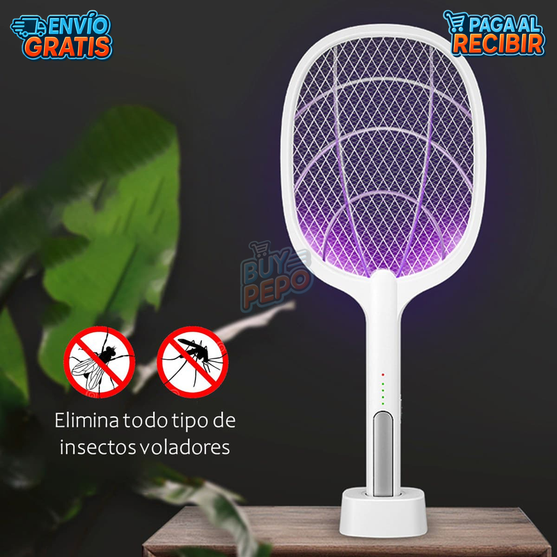 ZapMosq™ ⚡ - Raqueta mata mosquitos recargable 🦟