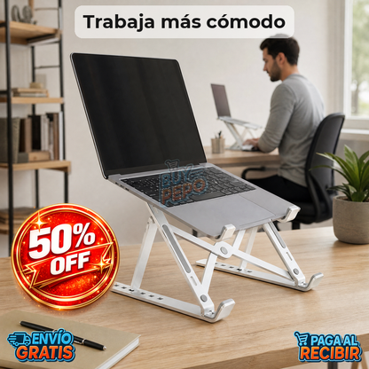 LiftDesk™ 💻 - Soporte elevador para notebook ⬆️